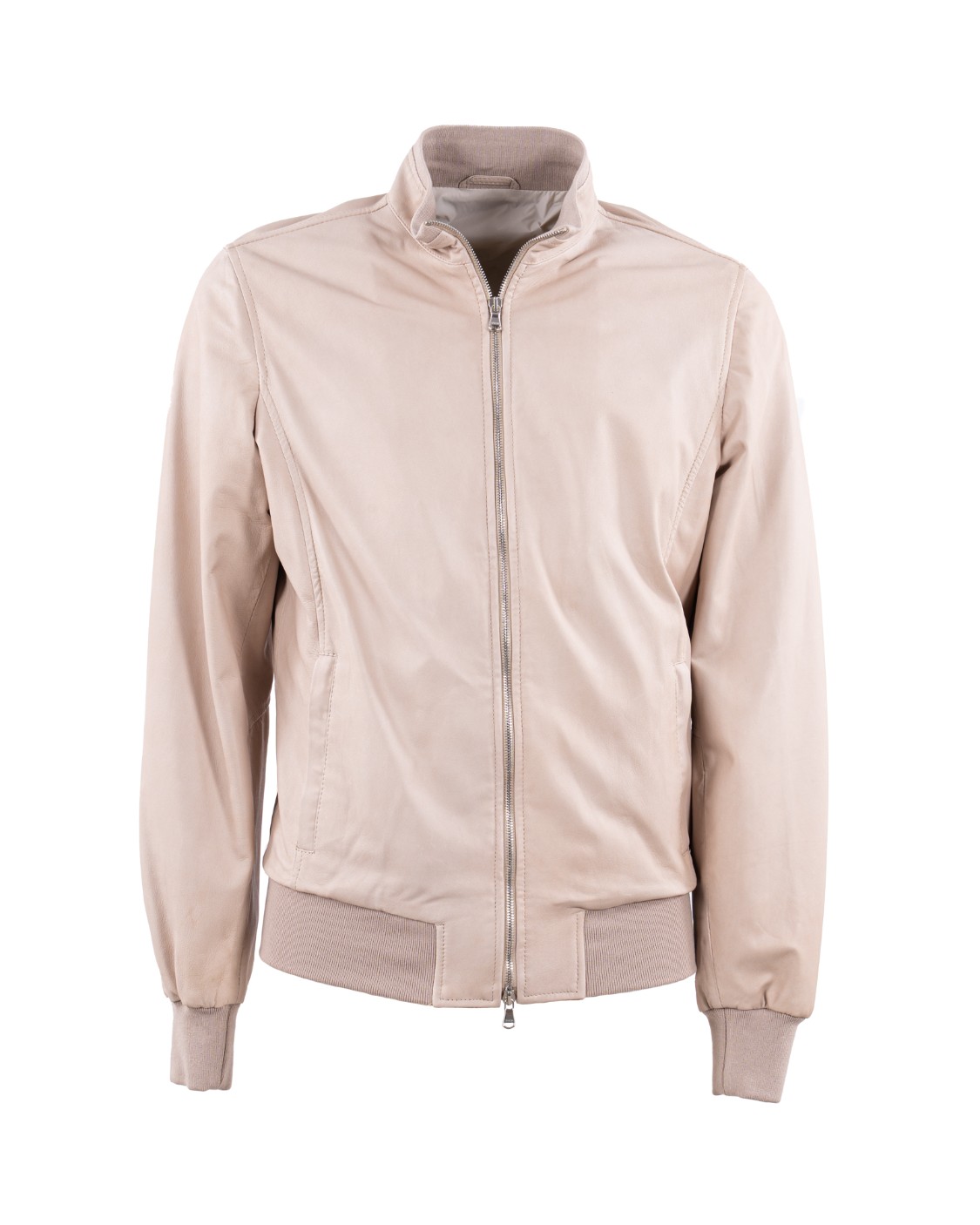 shop BARBA  Bomber: Barba bomber "Fox" con zip.
Chiusura frontale con zip a doppio cursore.
Grigio talpa.
Collo a lupetto.
Fodera integrale.
Orli a coste.
Rifinitura a coste.
Due tasche laterali con zip.
Tasca interna con zip.
Maniche lunghe.
Composizione: 100% vera pelle.
Made in Italy.. FOX 48200-1 number 6646136